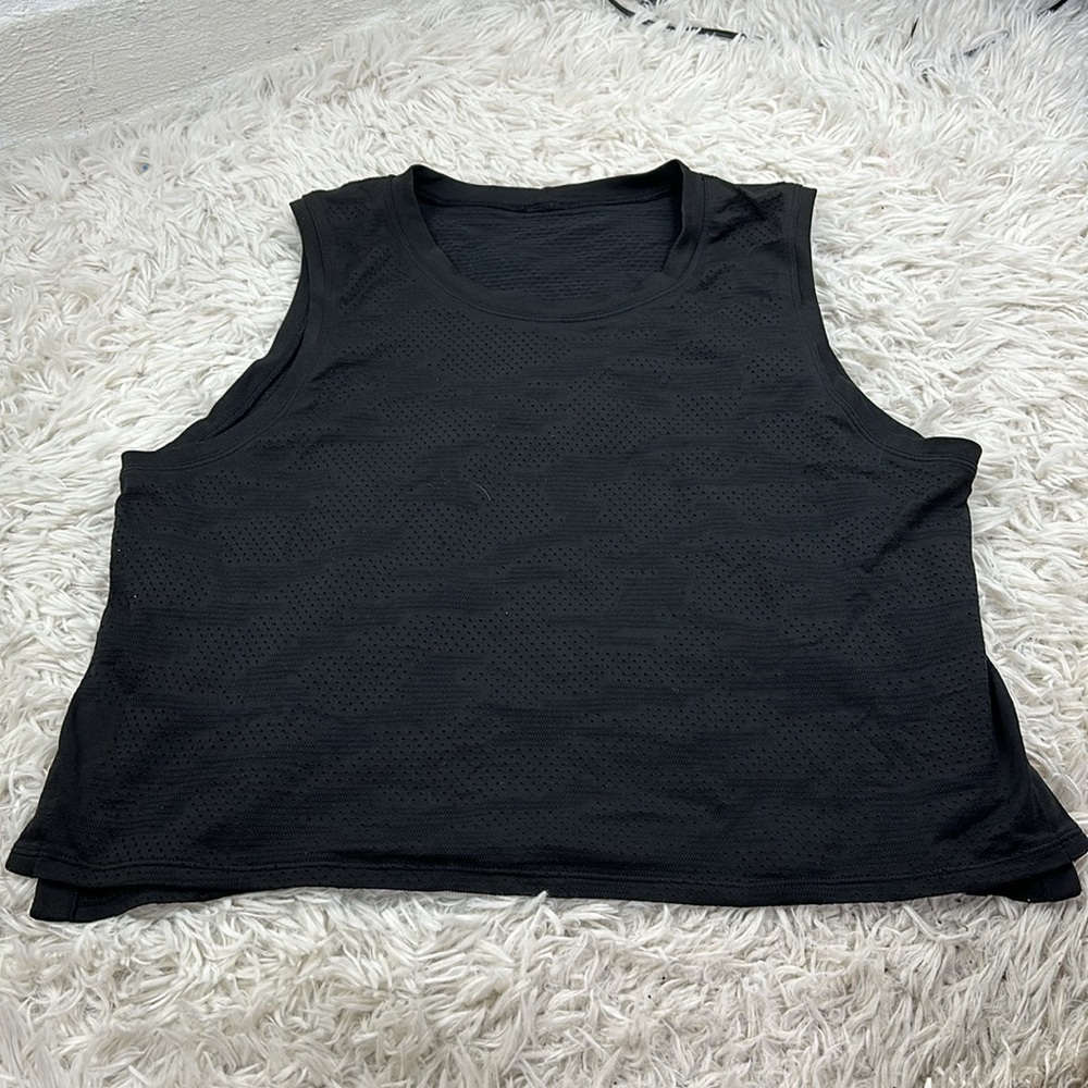 Lululemon Train to Be Tank *Camo Dot Camo Black